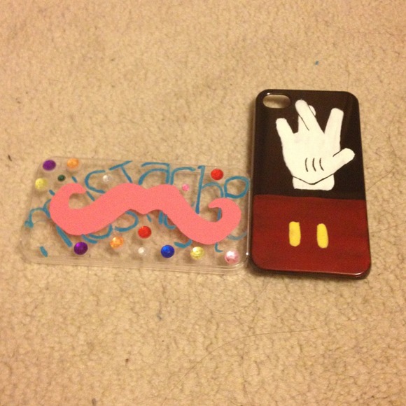 hand painted iPhone 4/4s cases