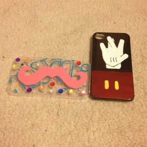 hand painted iPhone 4/4s cases