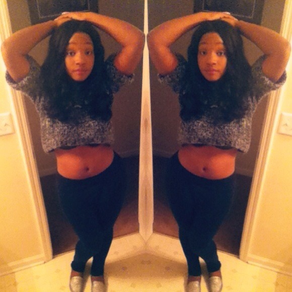 Cropped sweater