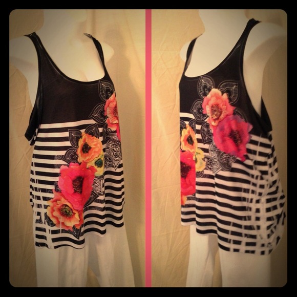 BUNDLED - Fabulous Hi-Low Floral Top 🐝