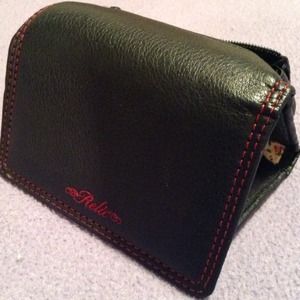 Black Relic trifold wallet