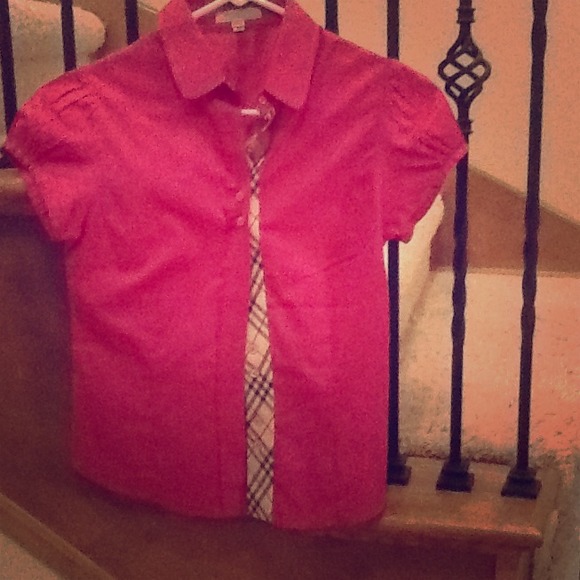 Authentic burberry short sleeve top