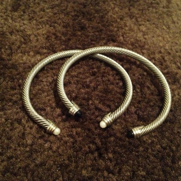 ❌SOLD❌David Yurman inspired bracelet set