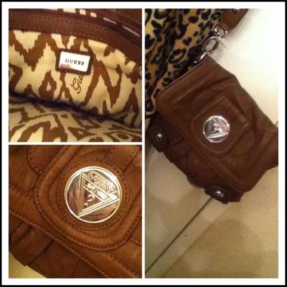 Guess shoulder tote bag