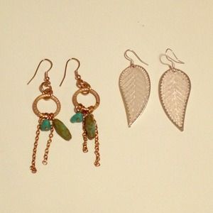 ❌SOLD❌Earrings bundle!!
