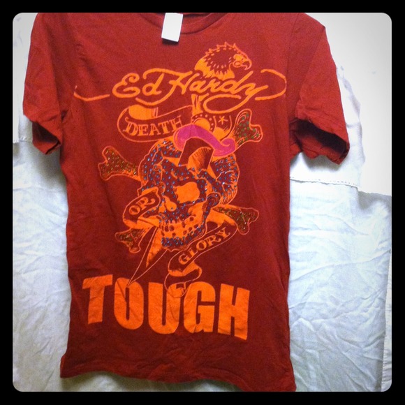 Authentic  ed hardy shirt by Christian aidugier