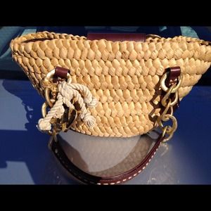 Juicy wicker/straw handbag