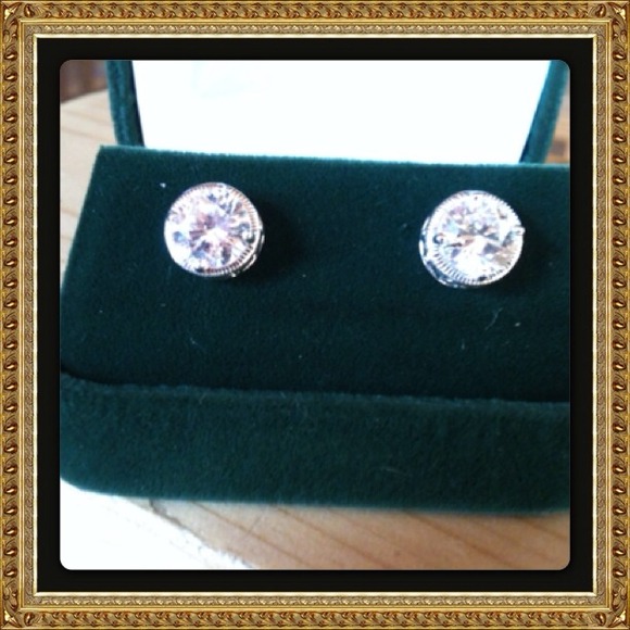 Victoria Wiek 4tcw Diamonique Stud Earings
