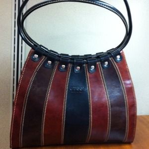 Beautiful leather handbag