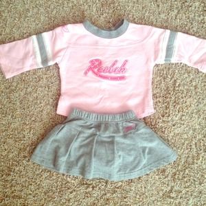 2 piece baby reebok outfit