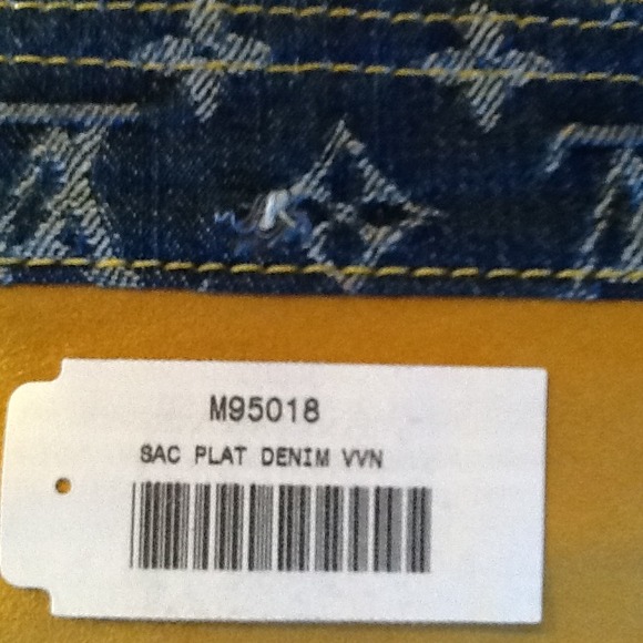 Louis Vuitton Denim Vachetta Sac Handbag - Picture 3 of 4