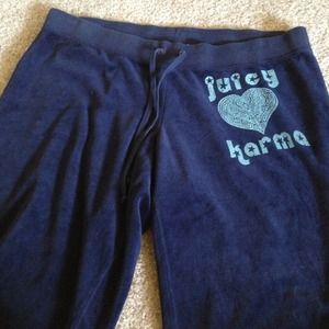 Juicy Couture velour pants