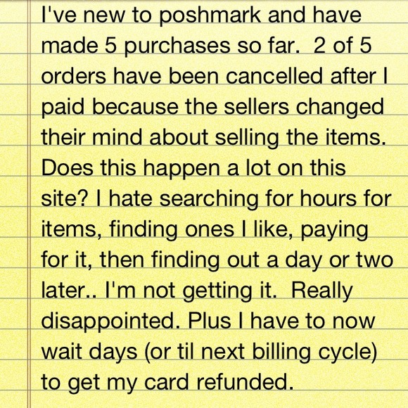 Just a rant/question for more experienced poshers. - Picture 1 of 3