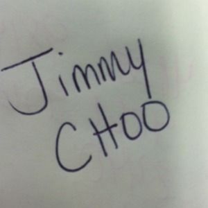 For teepope Jimmy Choo resale