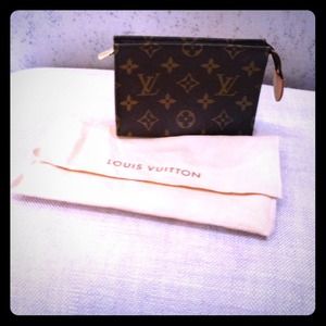 Authentic LV cosmetic case