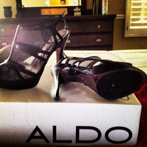 ALDO Schade black heels