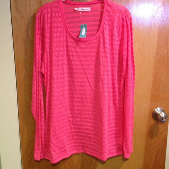 Brand new sheer pink top