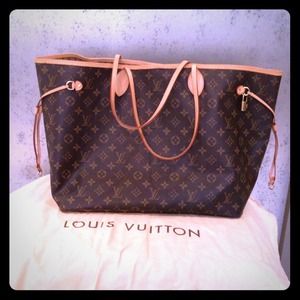 Authentic LV Neverfull GM