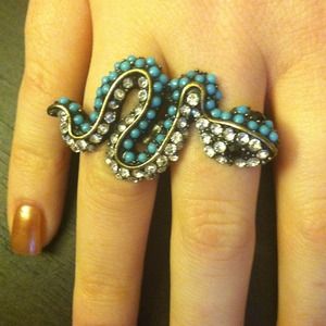 Two Finger snake ring