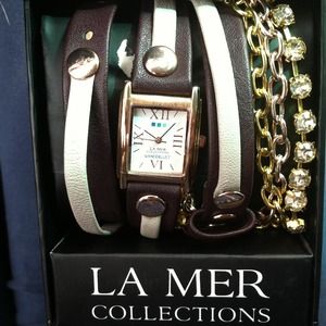 $15 +TRADE reserve LA MER collections watch. NWT
