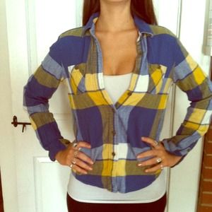 American eagle flannel shirt