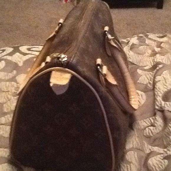 Brown speedy bag-price firm