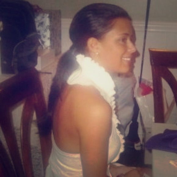 *Sold* Beautiful ivory white BCBG dress