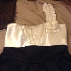 one shoulder dress from Macy's