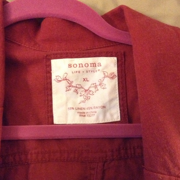 red basic blazer xl - Picture 3 of 3