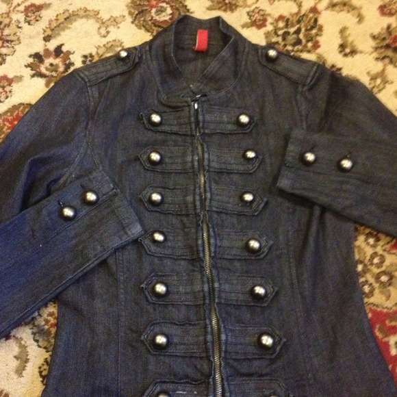Militants style Jean jacket (sold) - Picture 3 of 3