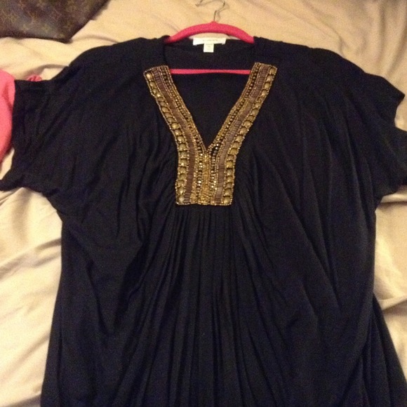 jeweled shirt from dressbarn