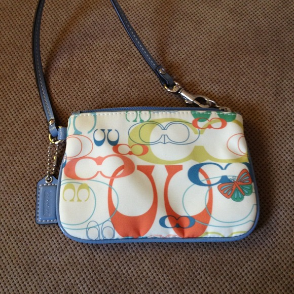 Reserved Authentic Coach change purse