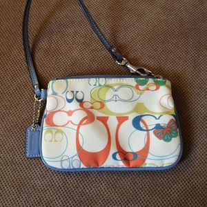 Reserved Authentic Coach change purse