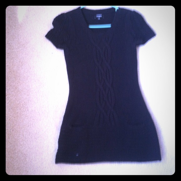 Black express sweater size xs
