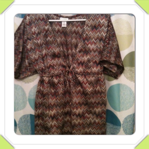 Brown Kimomo top frm motherhood maternity