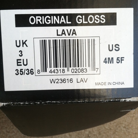 Hunter rain boots sz 5 lava red - Picture 4 of 4
