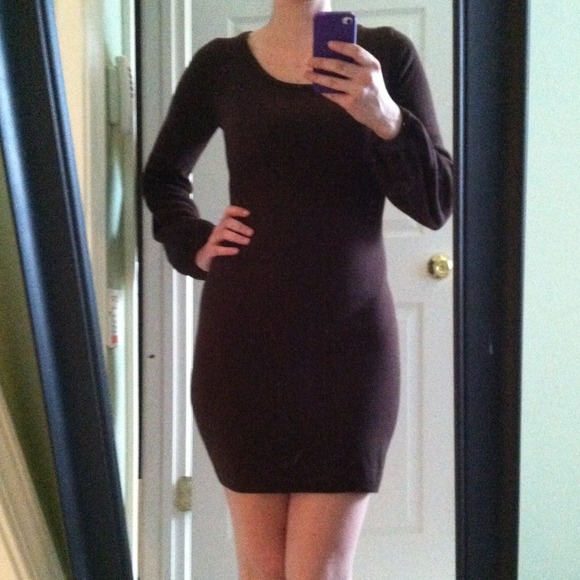 Brown sweater dress!!