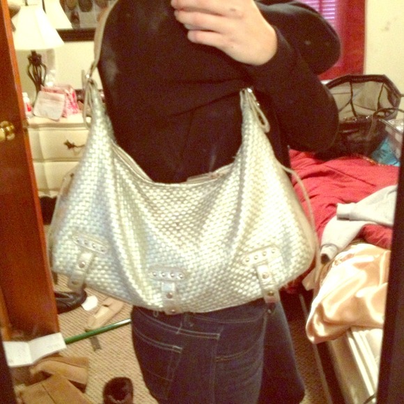Silver Handbag