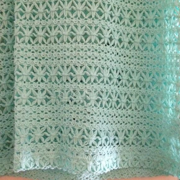 💦SOLD💦 New Mint Crochet Tank - Picture 2 of 3