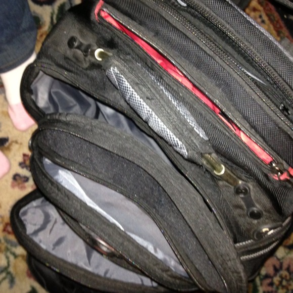 Victorinox Laptop Backpack with a billion pockets. main image 4