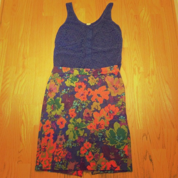J. Crew Tops - SOLD!! Lace Tank
