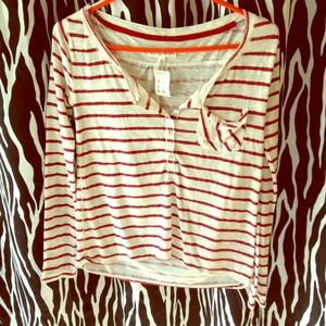 Loose striped shirt