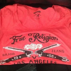 WOMENS SWITCHBLADE VNECK TEE -