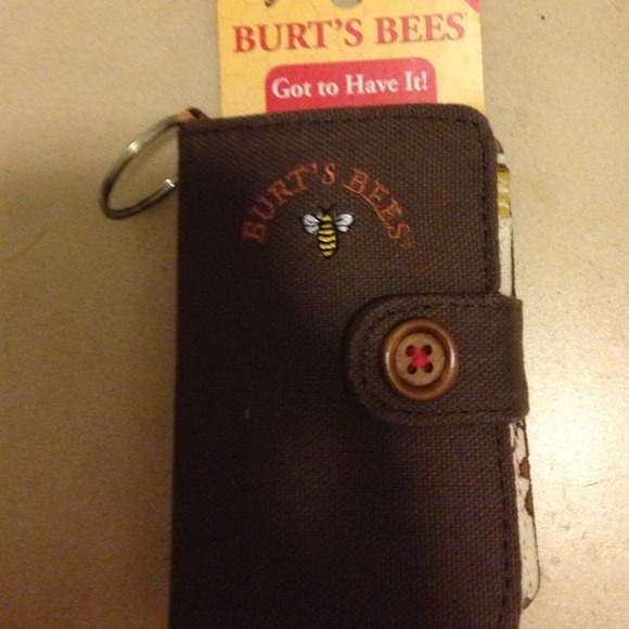 Burt bee lip gloss in holder