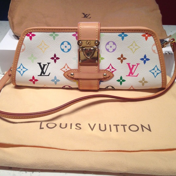 Handbags - Authentic LV Monogram Multicolore canvas clutch