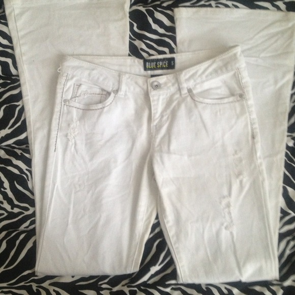 White Blue Spice Jeans