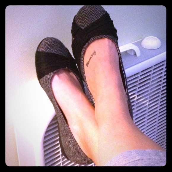 Black flats