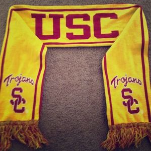 USC Trojan reversible scarf