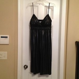 Strapless cocktail style dress