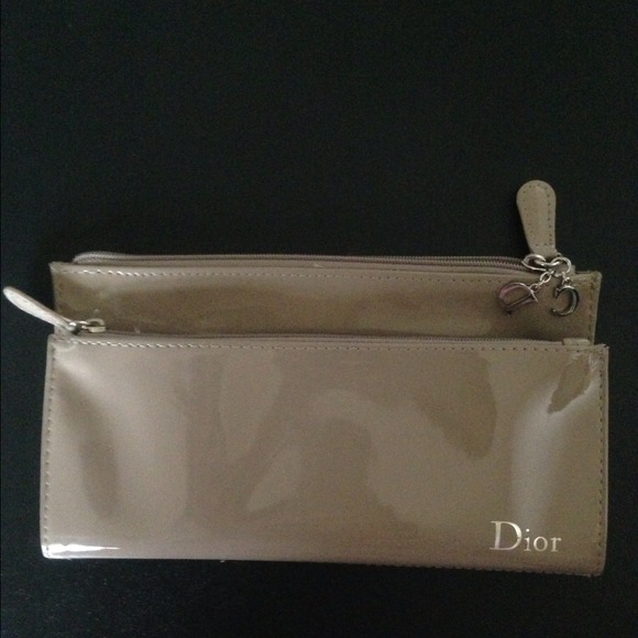 SOLD----Dior make up bag